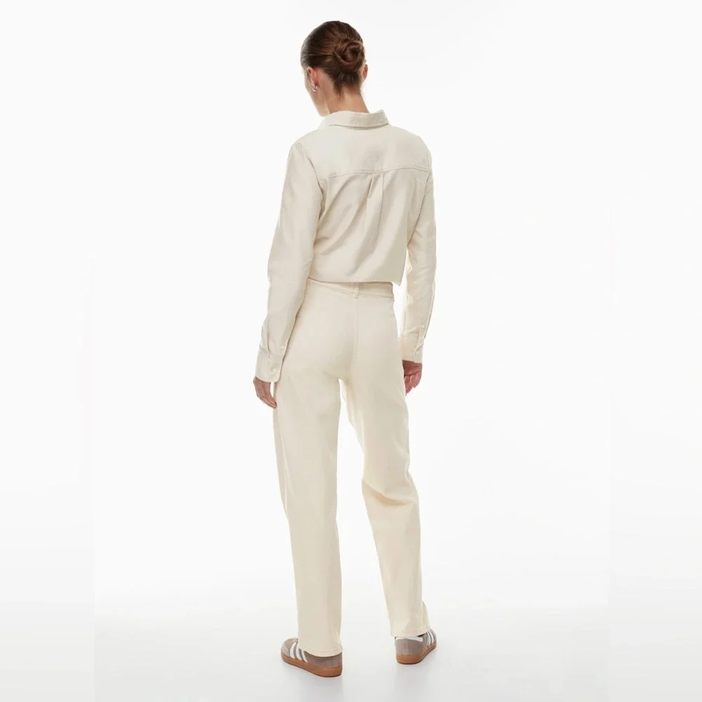 Wilfred Free Aritzia Utility Pants – Cream / Off-White (Size 2) - Picture 1 of 6